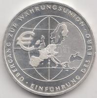 Németország 2002F 10E Ag "Euro bevezetése" T:1
Germany 2002F 10 Euro Ag "Introduction...