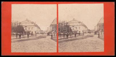 1880 Pozsony sztereófotó / Pressburg Stereo-photo