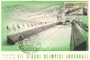 1956 Cortina d'Ampezzo Winter Olympics, So. Stpl (EK)