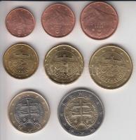Szlovákia 2009. 1c-2E teljes sor, első sorozat! T:1-,2
Slovakia 2009. 1 Cent - 2 Euro, complete coi...