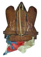 Csehszlovákia 1938. "10. Sokol Fesztivál Prágában" Br jelvény szalaggal T:2
Czechoslovakia...