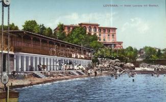 Lovran Hotel Lovrana, beach
