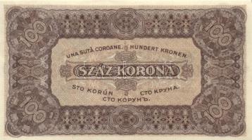 1920. 50K "Orell Füssli Zürich + 1923. 100K nyomdahely nélkül T:IV,I