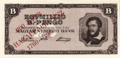 1930. 100P "10 éves a Magyar Éremgyűjtők Egyesülete 1969-1979" felülbélyegzéssel + 1946. 1...