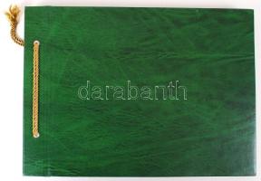 Modern műbőr fotóalbum, 23×32 cm