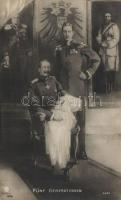 Fünf Generationen Wilhelm II, Wilhelm von Preußen, Prinz Wilhelm von Preußen, on the pictures: Wilhelm I, Friedrich III