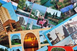 160 db modern magyar városképes lap / 160 modern Hungarian postcards