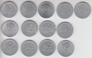 1950-1966. 10f teljes sor! T:vegyes