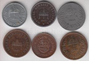 1897-1946. 2f (6x) T:vegyes