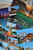 100 db modern külföldi városképes lap, főként horvát, bolgár, szlovén és szerb városképes lapok / 100 modern foreign postcards, mainly Croatian, Bulgarian, Slovenian and Serbian postcards
