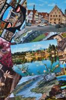 71 db modern külföldi városképes lap, főként német, svájci, osztrák városképes lapok / 71 modern foreign postcards, mainly German, Swiss and Austrian postcards