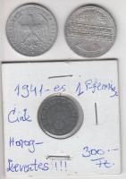 Németország/Weimári KÖztársaság/3. Birodalom 1941B 1RPf + 1921. 50Pf + 1923. 200M T:2-3
Germany/Weim...