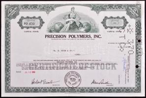 Amerikai Egyesült Államok ~1950-1970. 7db különféle részvény, közte pecsételtek és lyukasztottak is ...