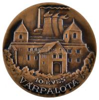 Iván István (1905-1968) 1961. "10 éves Várpalota / Kulturális Seregszemle" Br emlékérem (6...