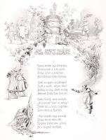 Arany-Zichy album - Arany János 24 költeménye Zichy Mihály 40 rajzával. A Pesti napló ajándéka. Bp.,...