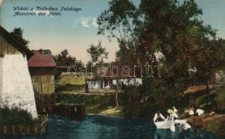 Polish folklore, women washing clothes (EK)