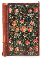 cca 1880 Emlékkönyv versekkel