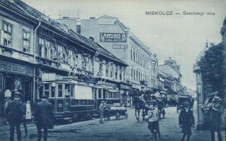 Miskolc, Széchenyi utca, villamos (EK)