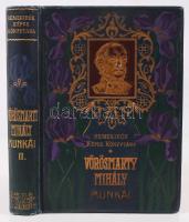 Vörösmarty Mihály munkái II. (Remekírók Képes Könyvtára) Bev. Gyulai Pál. Magyar művészek képeivel. Bp., 1906, Lampel R. (Wodianer F. és Fiai). Leszik-féle liliomos egészvászon kötésben, jó állapotban