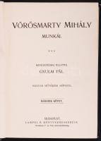 Vörösmarty Mihály munkái II. (Remekírók Képes Könyvtára) Bev. Gyulai Pál. Magyar művészek képeivel. ...