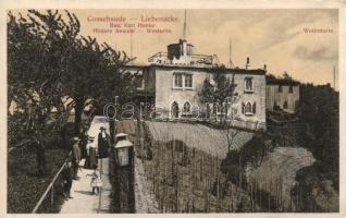 Dresden Cossebaude, Liebenecke, Wettinturm (fl)