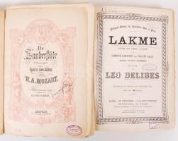 2db kotta: W. A. Mozart: Die Zauberflöte. Oper in zwei Akten. Klavierauszug, revidiert von Gustav F....