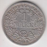 Német Birodalom 1885G 1M Ag T:2- Germany/Empire 1885G 1 Mark Ag C:VF