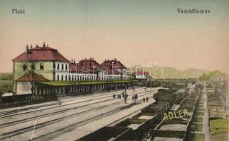 Piski, railway station