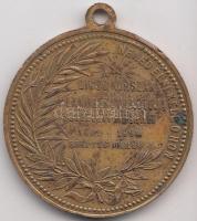 1894. "Kossuth Lajos, dicső korszak lánglelkű alkotója" Br emlékmedál (29mm) T:2
