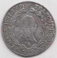 Ausztria 1806A 20Kr Ag "I. Ferenc" T:2-
Austria 1806A 20 Kreuzer Ag "Franz I" C:...