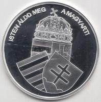 DN "Nemzetünk nagyjai-Mátyás Király" Ag emlékérem (10,37g/0.999) T:PP