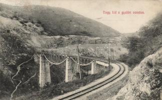 Gyalár, railroad bridge, viaduct