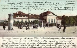 Pozsony, Grassalkovich tér / square