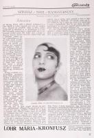 1929 A Társaság c. lap komplett évfolyama szétvált egészvászon kötésben