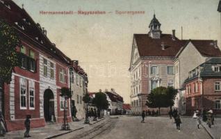 Nagyszeben, street (small tear)