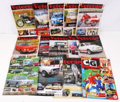 Az Autó-Motor c. újság kb 50 db száma az 1990-es évekből