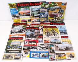 Az Autó-Motor c. újság kb 50 db száma az 1990-es évekből