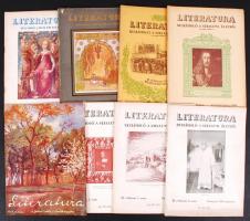 1928 Literatura. Beszámoló a szellemi életről. III. évfolyam (a 11. szám hiányzik)