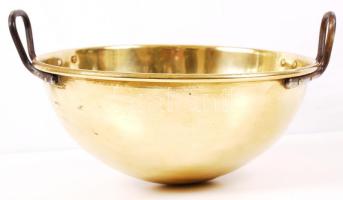 Réz antik üst, d:35 cm, m:19 cm