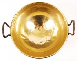 Réz antik üst, d:35 cm, m:19 cm