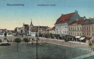 Marosvásárhely, Széchenyi tér, Adi Árpád Kossuth nyomdája / square, printing house (EK)