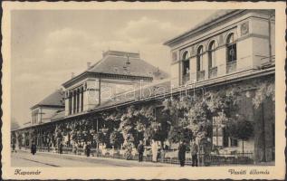 Kaposvár, vasútállomás (fa)