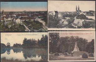 Wiener Neustadt - 5 db régi városképes lap / 5 old postcards