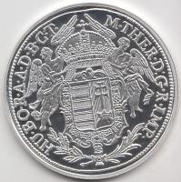 Magyar tallérok utánveretben "Mária Terézia Tallérja 1780." Ag (0,999) 20g T:PP Tanúsítván...