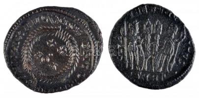 Római Császárság / Heraclea / I. Constantius 306-337. Follis Br (2.33g) + Siscia 320-320. Follis Br ...