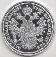 Magyar tallérok utánveretben "Ferenc józsef ifjúkori Tallérja 1853." Ag (0,999) 20g T:PP T...