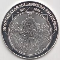 DN "A magyar nemzet pénzérméi - Honfoglalás Millenniumi emlékpénz 896-1896." Ag (0,999) em...
