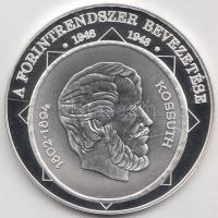 DN "A magyar nemzet pénzérméi - A Forint rendszer bevezetése 1946. 5Ft" Ag (0,999) emlékér...