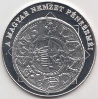 DN A magyar nemzet pénzérméi - Szent István és az első magyar pénz 997-1038. Ag (0,999) emlékérem (10,37g/35mm) T:PP Tanúsítvánnyal!