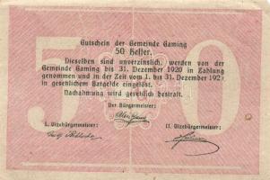 Ausztria 1920. 10db városi szükségpénz T:I-II
Austria 1920. 10 pcs of necessity notes C:UNC-XF